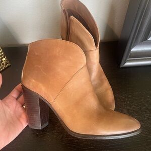 Vince Camuto Booties - Light Brown